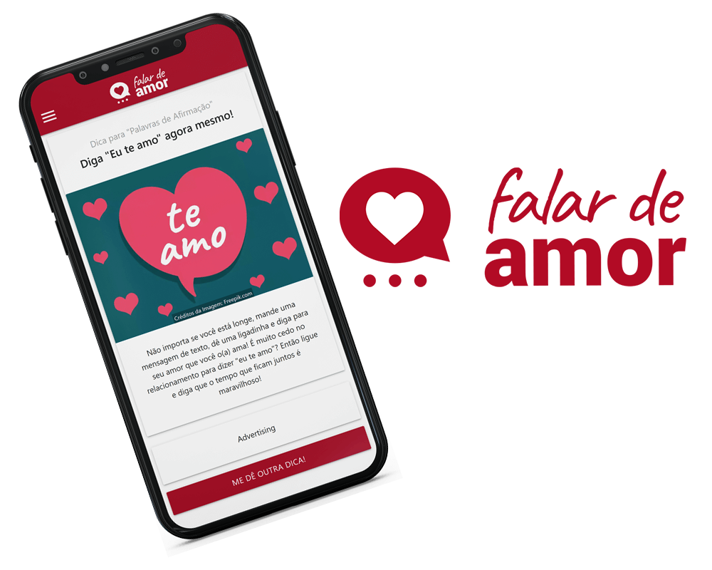 App 'Falar de amor'
